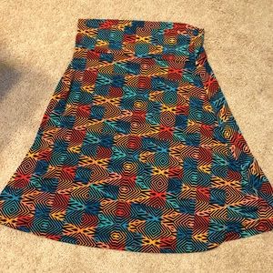XL Azure skirt - Lularoe
